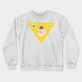 Back to School Book Pile Crewneck Sweatshirt